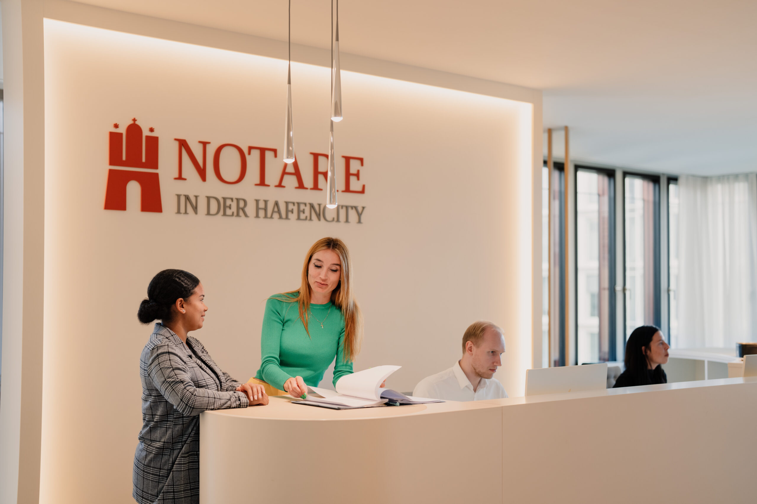 Notare in der HafenCity